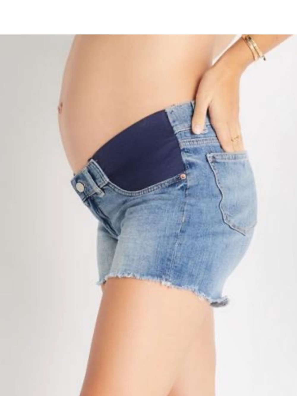 DL1961 Cecilia Maternity Short, Raw Hem, Size 25